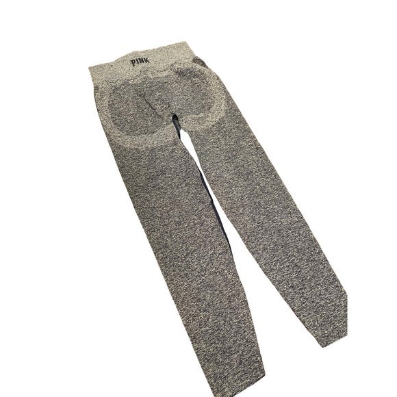 Victoria's‎ Secret PINK Blue & Grey Marl Seamless Classic High Waist Leggings - Picture 8 of 8
